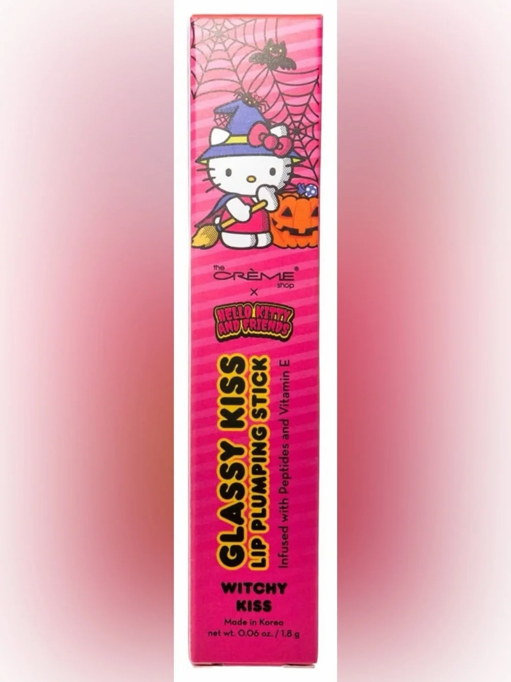 The Crème Shop x Hello Kitty Glassy Kiss Lip Plumping Stick Witchy Kiss